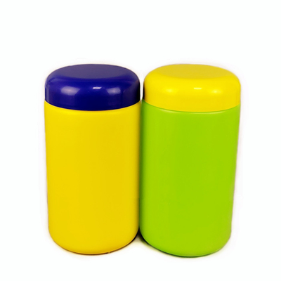 กระป๋องผงพลาสติกฝาโดม 800 มล. BPA ฟรีแคลเซียมเม็ดขวด