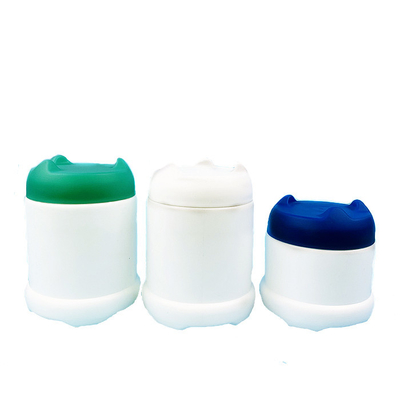 BPA ฟรีขวดยาสัตว์เลี้ยงพลาสติกเปล่ากระป๋อง 300 มล. พร้อมฝารูปแมว