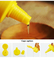 ขวดบีบพลาสติกใสแบบกำหนดเองนำมาใช้ใหม่เหยือกน้ำผึ้งขนาดเล็ก 110ml